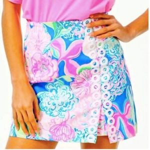 LILLY PULITZER TAWNEY SKORT - SIZE 16 NTW